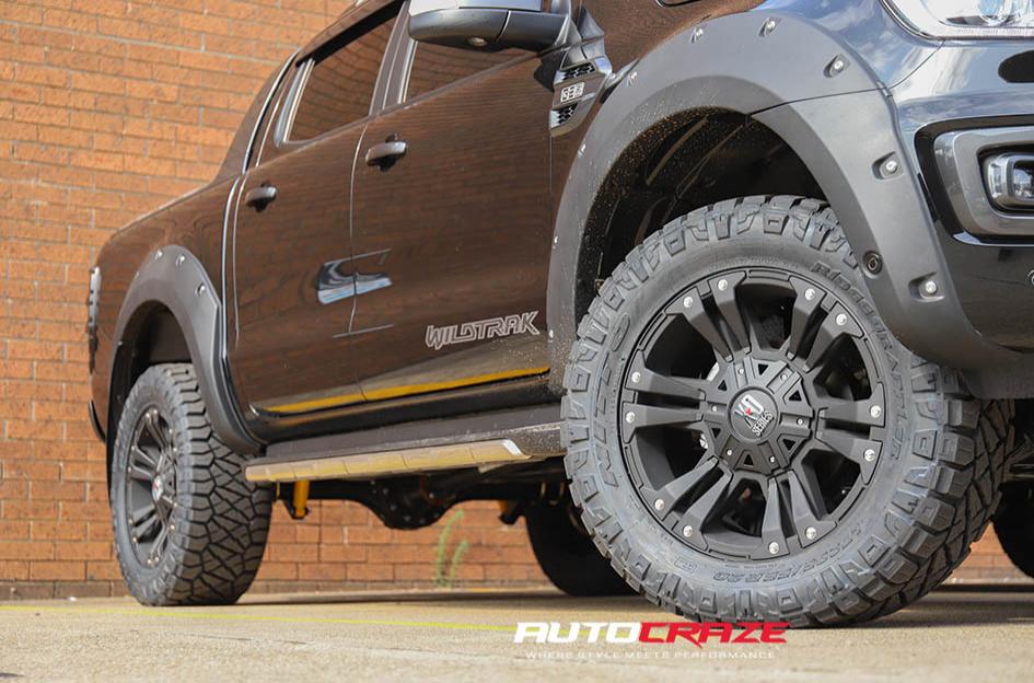 FORD RANGER MONSTER XD MATTE BLACK